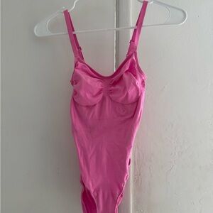 SKIMS Pink Bodysuit